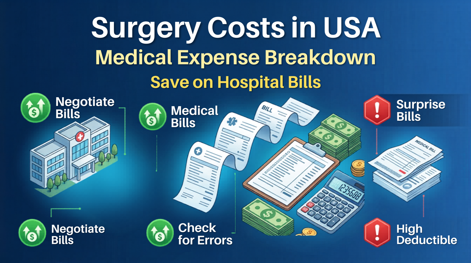 Surgery Costs in the USA Without Insurance (2026 Guide) – Full Price Breakdown & Smart Saving Tips