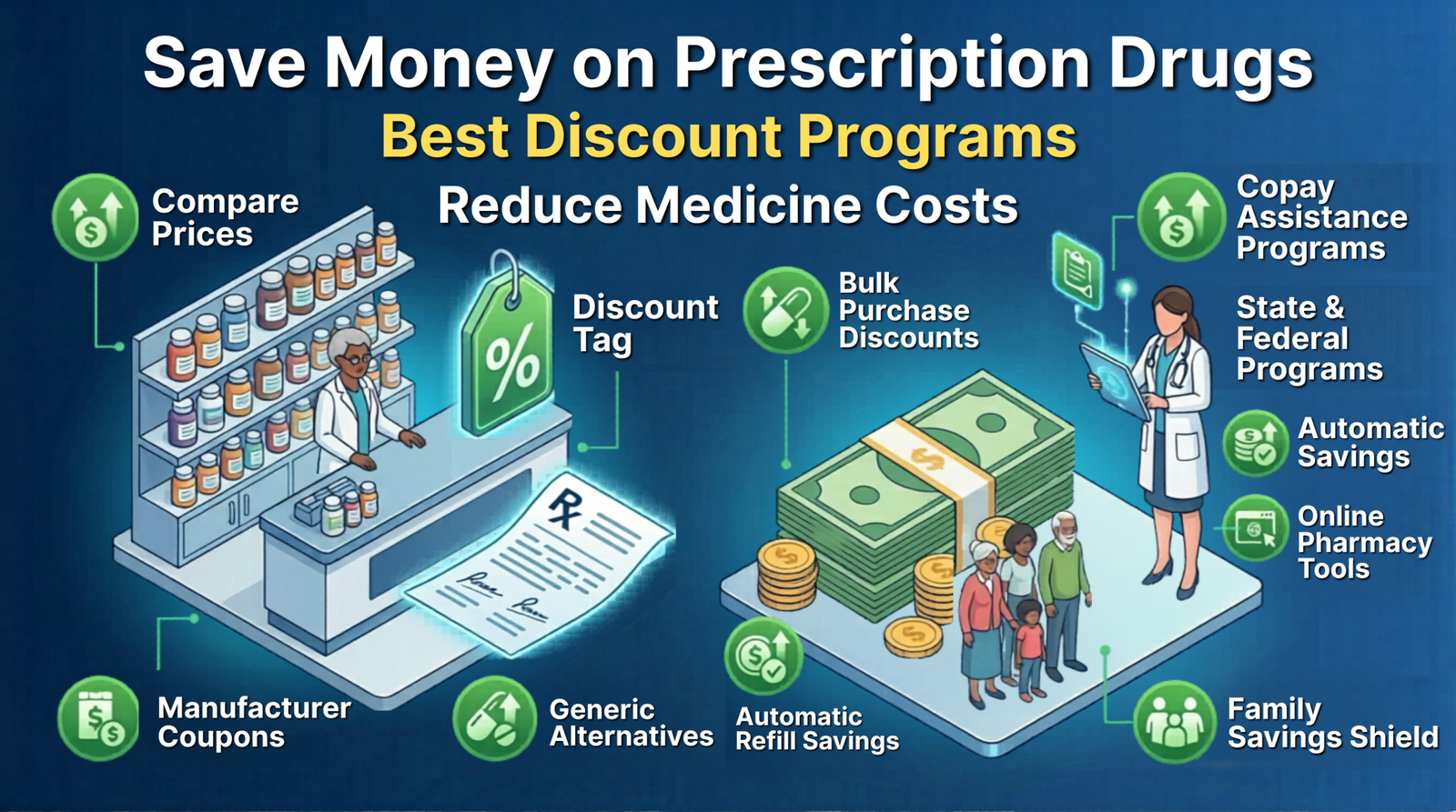 How to Save Money on Prescription Drugs in the USA (2026) – Best Discount Cards, Apps & Smart Tips
